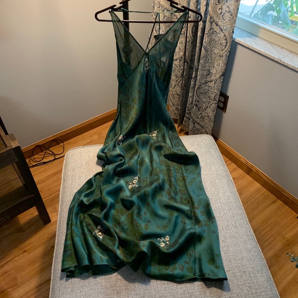 Victoria's Secret Other - 100% silk Victoria’s Secret beaded print nightgown